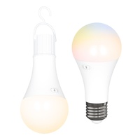 Lampe de chevet à commande tactile et à distance rechargeable par USB, ampoule LED intelligente RGBCW, vente chaude