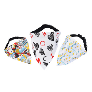 Pañuelo de algodón personalizado con estampado de animales para mascotas, pañuelo para perros y gatos, pañuelo para servicios de fabricación navideña - Product Image 4