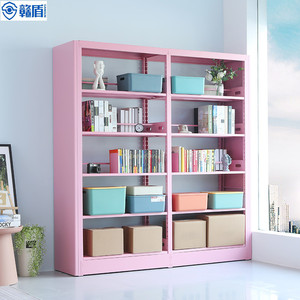 Étagère en acier pour la maison, modulable, sur pied, murale, bibliothèque multi-niveaux pour enfants - Product Image 3