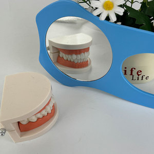 Dental <b>Mirror</b> Portable Clear Oral Examination Tool For Dental Clinic Use Blue Pink <b>White</b> - Product Image 3
