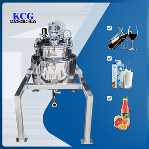 ポンプコア部品付き50Kg〜5000リットル真空増倍機ミキサーオーガナイザー食品グレードペースト混合タンク - Product Image 3