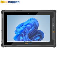 Tableta Robusta ODM/OEM M20J, 12.2 Pulgadas, Windows 11, IP65, 5G/WiFi 6/BT 5.0/GPS/NFC, Batería Intercambiable en Caliente, Huella Dactilar, PC Robusta