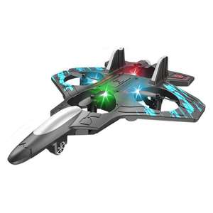 Hot 2.4ghz Epp Mousse Avion Jet Fighter Stunt Avion 360 Degrés Roulant avec Led Lumières Planeur Volant Jouets pour Enfants Électrique - Product Image 1