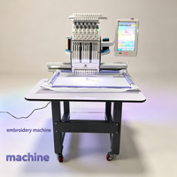 Machines à broder en chenille, machine à broder industrielle avec réglage de la hauteur du tissu pour tissu éponge