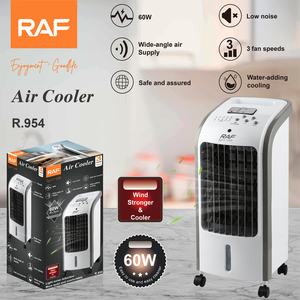 Ventilateur Rafraîchisseur d'<span class=keywords><strong>Air</strong></span> Portable RAF R.954 60W 4L, 3 Vitesses, Flux d'<span class=keywords><strong>Air</strong></span> Grand Angle, Faible Bruit, Système de Refroidissement par Eau, <span class=keywords><strong>Appareil</strong></span> Domestique - Product Image 2