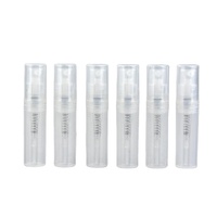 Mini flacon pulvérisateur rond en plastique PP pour désinfectant pour les mains, sérum de soin de la peau, atomiseur de parfum rechargeable à brume fine