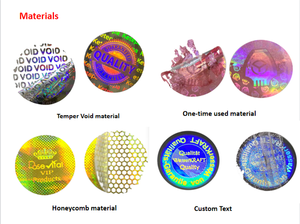 Papel para Tarjetas Rasca y Gana Anti-Falsificación y Pegatinas de Hologramas <span class=keywords><strong>3D</strong></span> de Seguridad - Product Image 6