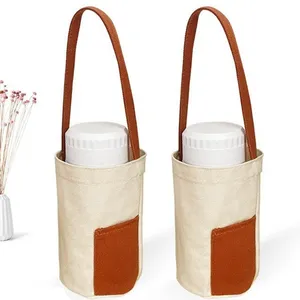 White Bubble Tea Cup Cotton Holder Carrier Foldable with Handle and Straw Holder For Hot Coffee and Cold Drink