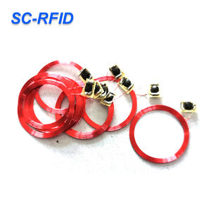 사용자 정의 13.56Mhz NFC RFID 태그 코일 ISO14443A <span class=keywords><strong>1k</strong></span> 칩 스마트 전자 장치 열쇠 고리 125Khz 주파수 구리 재료 - Product Image 3