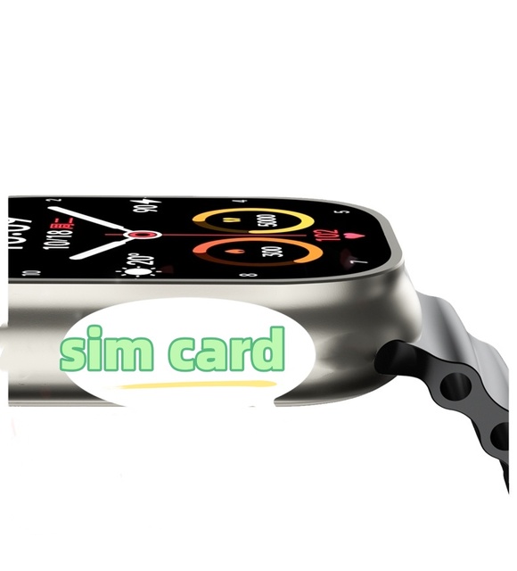 2024 DW88 DW89 Ultra Smart Watch 4G SIM SD Card Slot 4G Camera IP67 Waterproof Square Design OLED Display Android IOS Compatible
