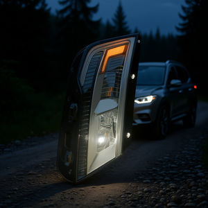 Phare halogène pour Ford Explorer 2016-2017 Côté gauche Remplacement Système d'éclairage automobile 12V Neuf Ajustement OEM - Product Image 2