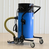 Aspiradora Industrial con Filtro de Agua de 5400W y 26Kpa, 100L, Manual, Húmeda/Seca, para Limpieza Comercial en Múltiples Industrias