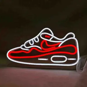 Hava kuvvetleri 1AF1 Nike ayakkabı spor ayakkabı yatak odası süslemeleri Hypebeas Led Neon ışık burcu