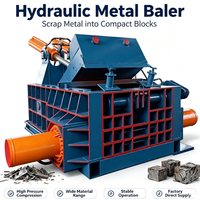 Presse à balles hydraulique horizontale 280T pour le recyclage des métaux ferreux, de l'acier et de l'aluminium