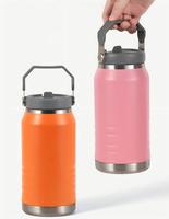 Seau à glace en acier inoxydable de 44 oz, pot isotherme grande capacité pour l'extérieur, pot tout en acier, pot de voyage portable
