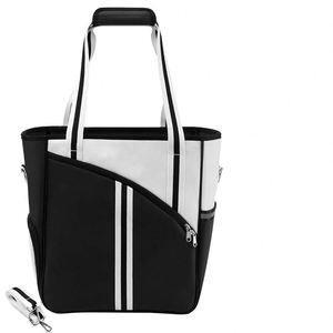 Échantillon gratuit : Sac fourre-tout de luxe pour femme avec poche à chaussures, accessoire de sport pour raquette, sac de pickleball et de tennis - Product Image 1