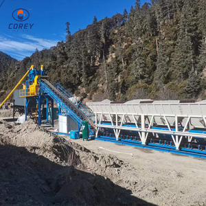 Planta Mezcladora de Concreto Premezclado con Cinta Transportadora Modular Personalizada Directo de Fábrica para Construcción de Carreteras - Product Image 3