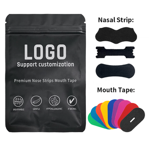 Bandes nasales magnétiques pour le sommeil, bandes nasales pour la respiration, bandes nasales pour le sport, logo personnalisé XW, favorisent la respiration, corrige la respiration - Product Image 1