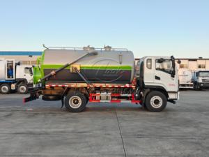Shacman 4x2 12m³ Heavy Duty Sewage <b>Suction</b> Truck, 12000L Septic Sludge Vacuum Truck with Hydraulic Discharge System - Product Image 3