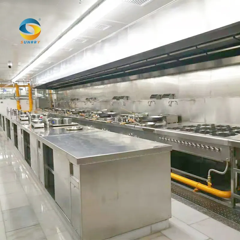 Commercial Western Central Kitchen Project Design 'Resturant Comercial Kitchen Equipment