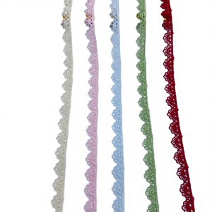 Dentelle en polyester soluble dans l'eau à code-barres couleur, broderie double face, accessoire pour vêtements, chaussures, sacs et cadeaux à usage domestique - Product Image 4