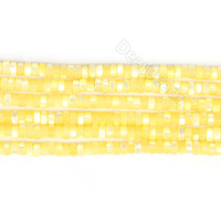Perles de coquille de nacre Trochus multicolores naturelles, espaceurs Heishi pour la fabrication de bijoux DIY, 2x4MM, brin de 38CM