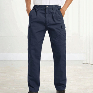 Wholesale Men's Casual All-Terrain Tactical Straight Canvas <b>Pants</b> <b>Waterproof</b> Elastic <b>Cargos</b> Wear-Resistant Outdoor Quick Dry - Product Image 2