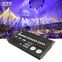 MOWL Max 384 Console de contrôle d'éclairage Dmx 512 Console pour DJ de scène Disco Lighting