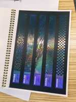 Rouleau de film numérique UV à froid pour machines MGI et Scodix, film de gaufrage métallique pour l'impression de brochures et de catalogues sur papier