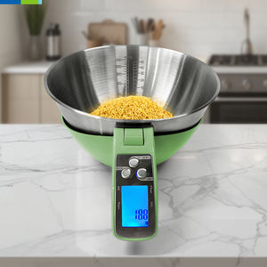 Smart Digital Kitchen Food Scale Auto-Off Runde Form mit 5kg maximalem Gewicht Lebensmittel messwerk zeug mit Digital anzeige - Product Image 1