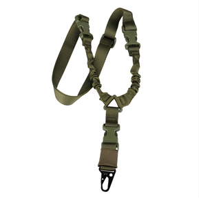 Sangle tactique DFR701 à point unique, accessoires robustes, sangle de fusil réglable à dégagement rapide, sangle de fusil discrète avec bungee - Product Image 3