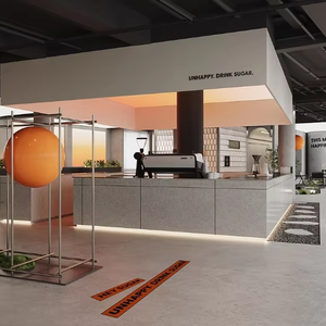 Conception clé en main pour cafés et bistros: rendus 3ds Max, plans d'étage et conception de portes et fenêtres de devanture personnalisée - Product Image 2