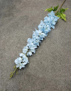 Fournitures de décoration de mariage fleur artificielle de <span class=keywords><strong>delphinium</strong></span> fleurs décoratives et plantes pour centre de table de mariage D-DE001 - Product Image 5