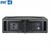 BNE Line Array LA210, enceinte professionnelle à deux voies, double 10 pouces, 4/8 ohms, pleine gamme, 700W, pour extérieur/intérieur, enceinte de scène, coque en bois/métal