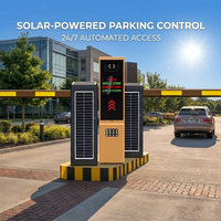 Sistema Inteligente de Gestión de Estacionamientos, Cámara LPR, Barrera, Lector RFID, Todo en Uno, para Estacionamientos Comerciales y Centros Comerciales