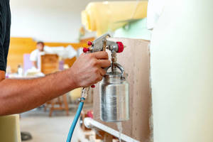 กาวสเปรย์ยาง SBS ซุปเปอร์อินทิเชียลแทค แห้งเร็ว สำหรับติดหนัง ผ้า โฟม ไม้ พื้นลามิเนต - Product Image 3