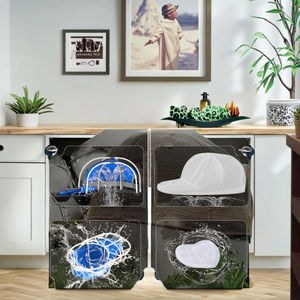 <span class=keywords><strong>Cage</strong></span> à laver les casquettes de baseball en métal robuste, compatible lave-vaisselle, durable, protectrice, protège les casquettes de baseball de manière sûre des dommages - Product Image 5