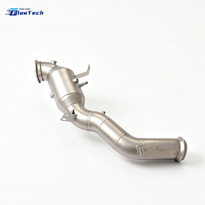 ท่อดาวน์ไปป์ประสิทธิภาพสูงสำหรับ Mercedes C43 C63 W206 M139 2.0T ผลิตจากสแตนเลส 304 แบบยึดติดโดยตรง - Product Image 1