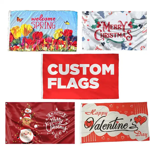Fábrica personalizada Sierra Leona bandera 100% poliéster 3x5 pies Banners entrega rápida personalizada producto promocional para seguro automotriz - Product Image 2