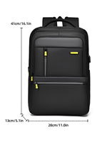 Sac à dos pour homme en gros, imperméable, en tissu Oxford, avec port USB, idéal pour le travail, les loisirs et l'école