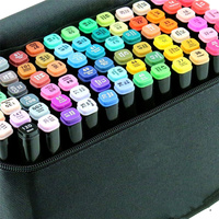 Touchfive — stylo marqueur Permanent à double pointe, 80 couleurs, pour adultes, dessin, livraison directe