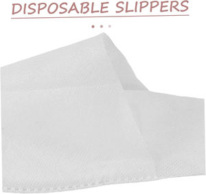 Chaussons d'hôtel lavables antidérapants à bout fermé, pratiques pour les voyages, les spas, les chambres d'hôtel et les piscines. - Product Image 4