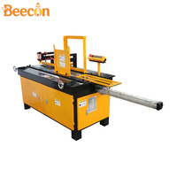 Machine automatique de fabrication de ruches pour le travail du bois : fraisage du cadre et levage de la ruche en une seule opération