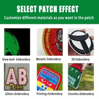 Écusson personnalisé Cherry Patch entièrement ou semi-brodé, découpé au laser, thermocollant pour vêtements