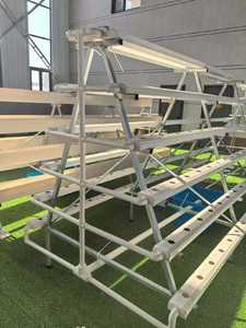 מערכת הידרופונית מסגרתית, דרגה מסחרית, NFT, מתקן שתילה אנכי - Product Image 2