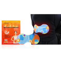 Portable discret longue durée crampes menstruelles et période soulagement de la douleur patchs chauffants thérapie par la chaleur pour les femmes jours spéciaux