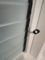 Fenêtres à persiennes ouvrables Fenêtre à persiennes en verre de haute qualité Fenêtres à persiennes en verre Upvc
