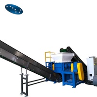 Broyeur à double arbre en plastique Sevenstars 500 kg/h pour pneus usagés à vendre
