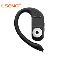 Écouteur radio bidirectionnel sans fil 2,4 G Plug and Play avec crochet d'oreille pour talkie-walkie, longue autonomie