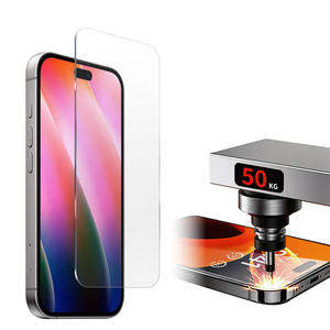 Nouveauté : Protection d'écran en verre trempé KK9 anti-rayures, protection d'écran HD transparente, sans bulles, anti-traces de doigts, anti-huile - Product Image 1